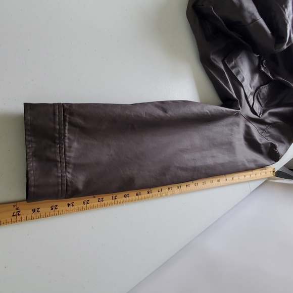 Banana Republic Men's Utility Jacket XL Wind Resistant Zip and Button-up Coat - Picture 13 of 16